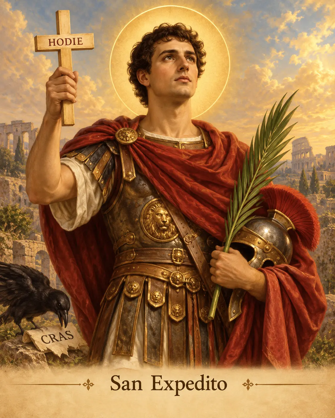Estampa de San Expedito